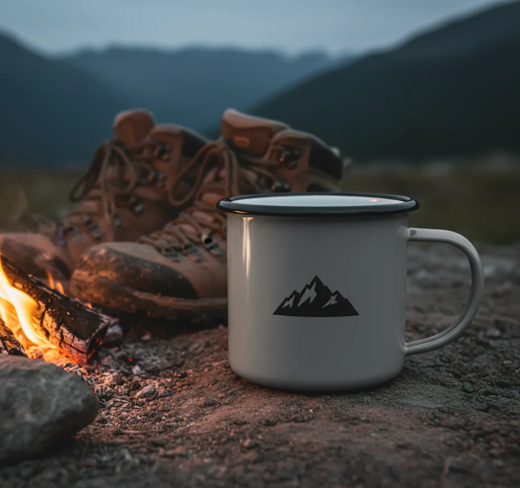 450ml Enamel Mug