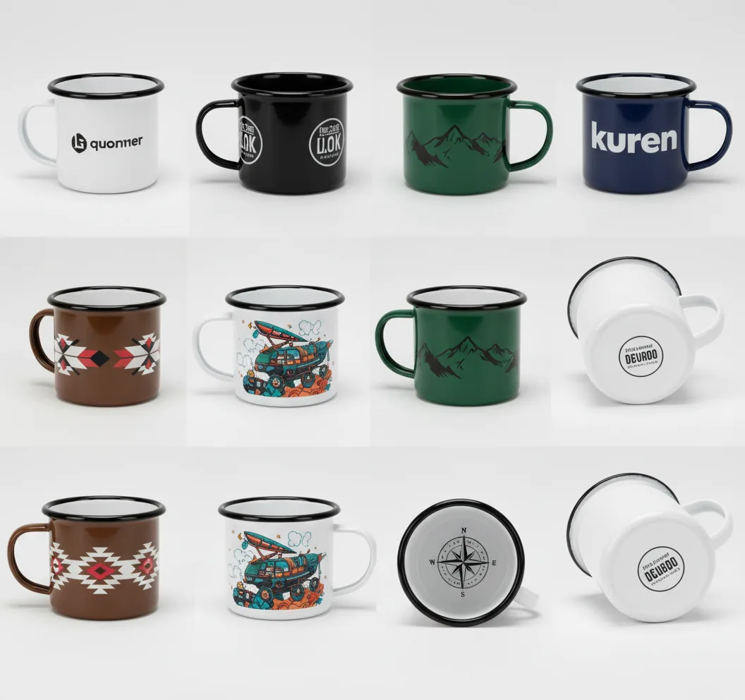 Enamel Mug Printing Options