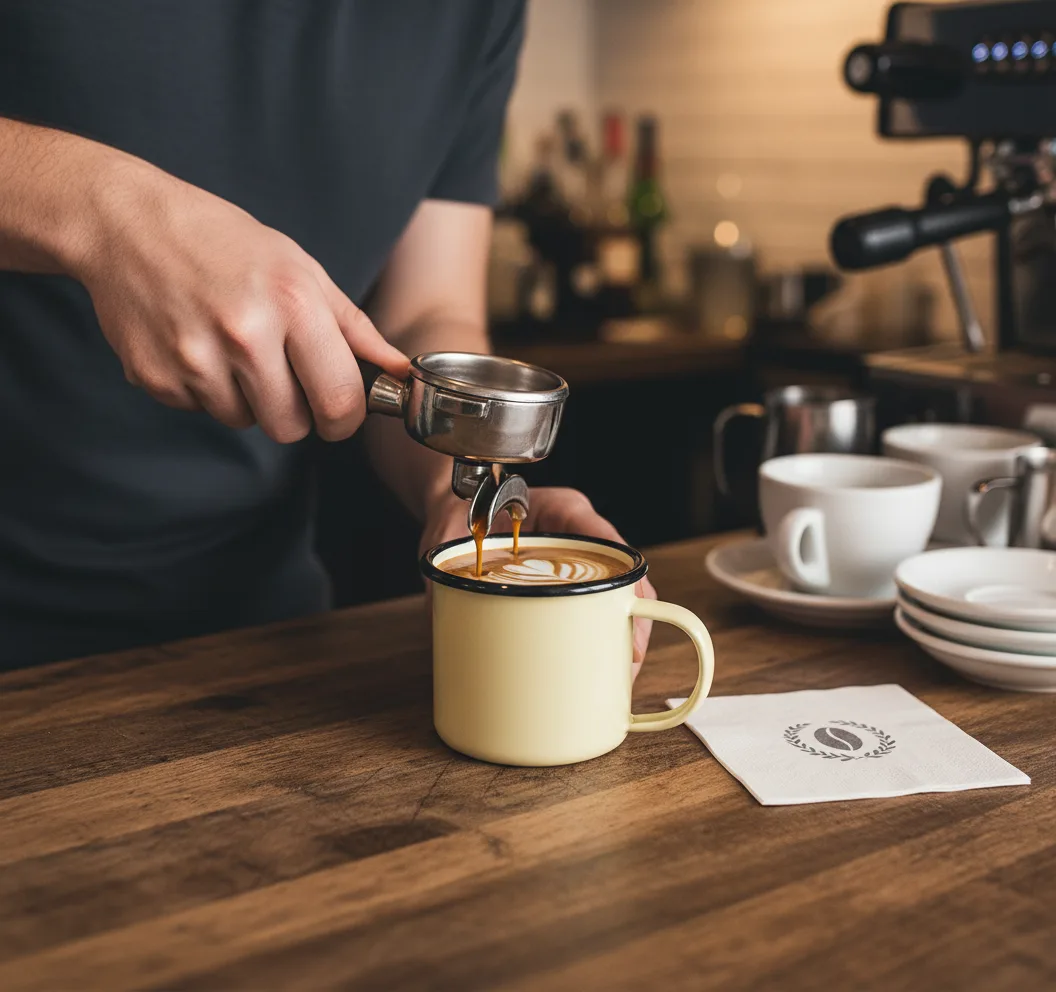 250ml Enamel Mug