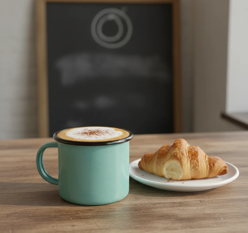 350ml Enamel Mug