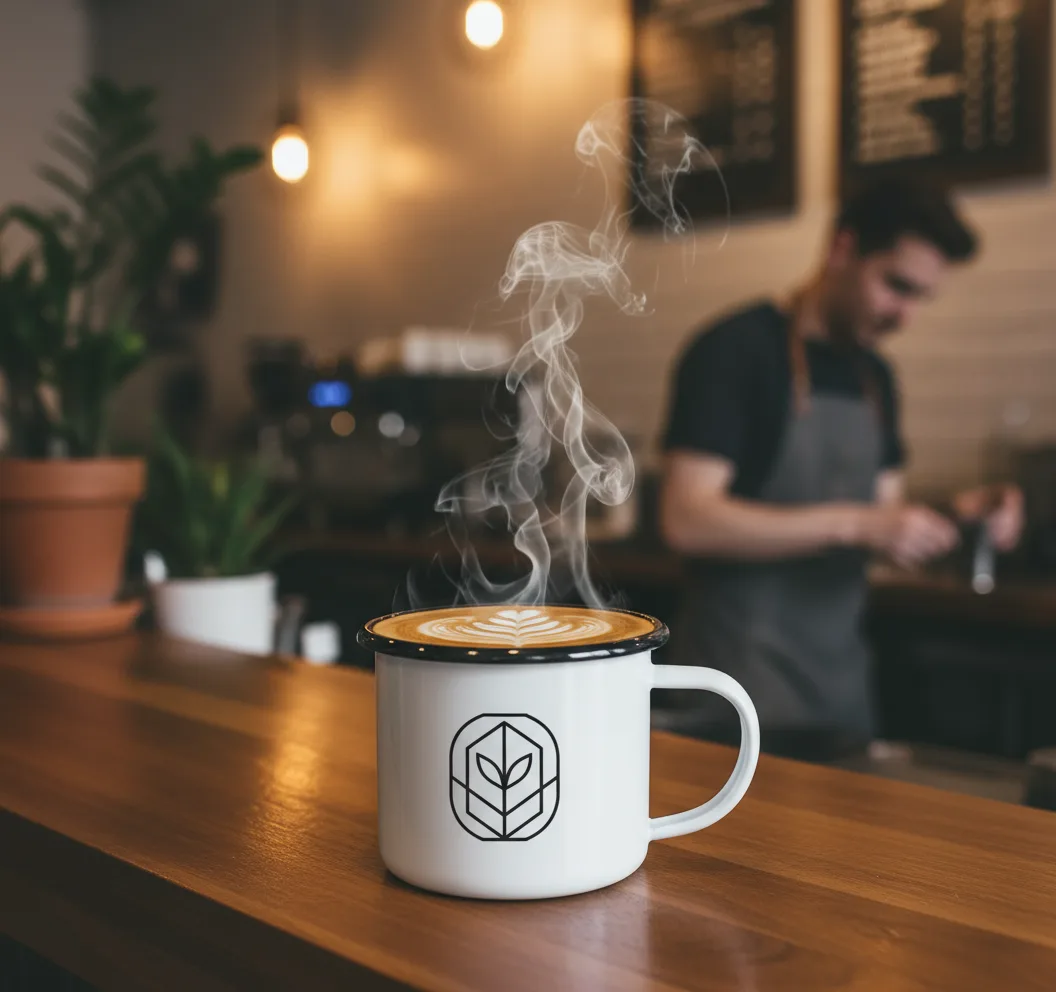 Custom Enamel Mug