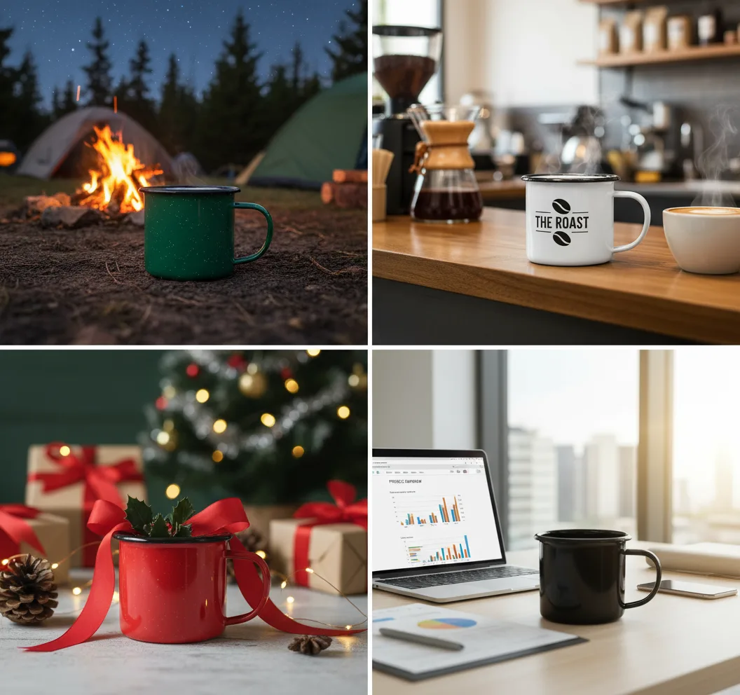 Custom Enamel Mugs Collection