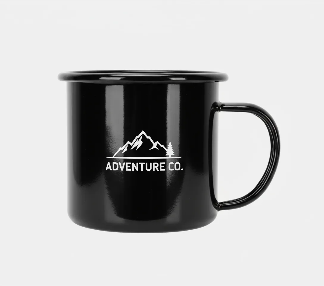 Black Adventure Mug