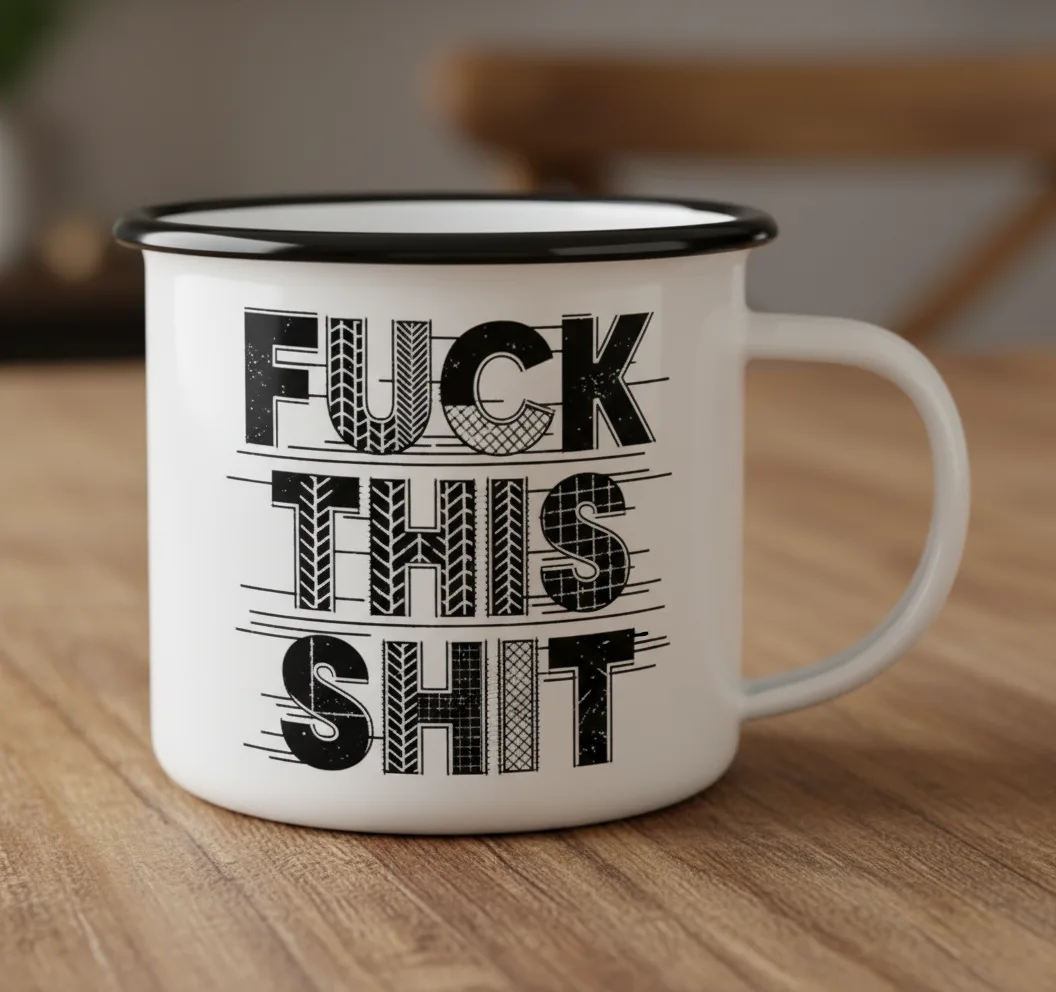 Custom Enamel Mug for gift