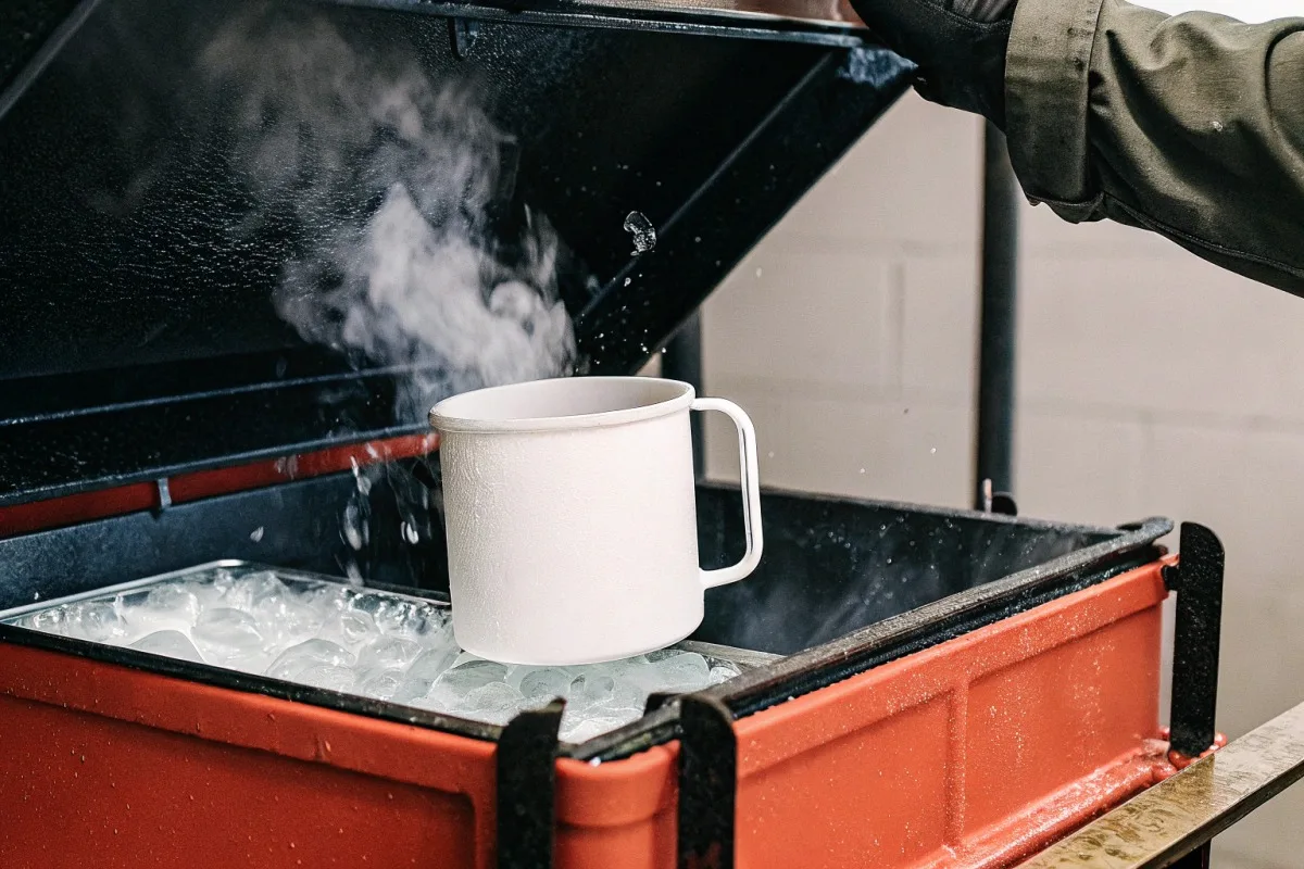 Logistics and lead time criteria for shipping custom enamel mugs from the factory (ID#4)