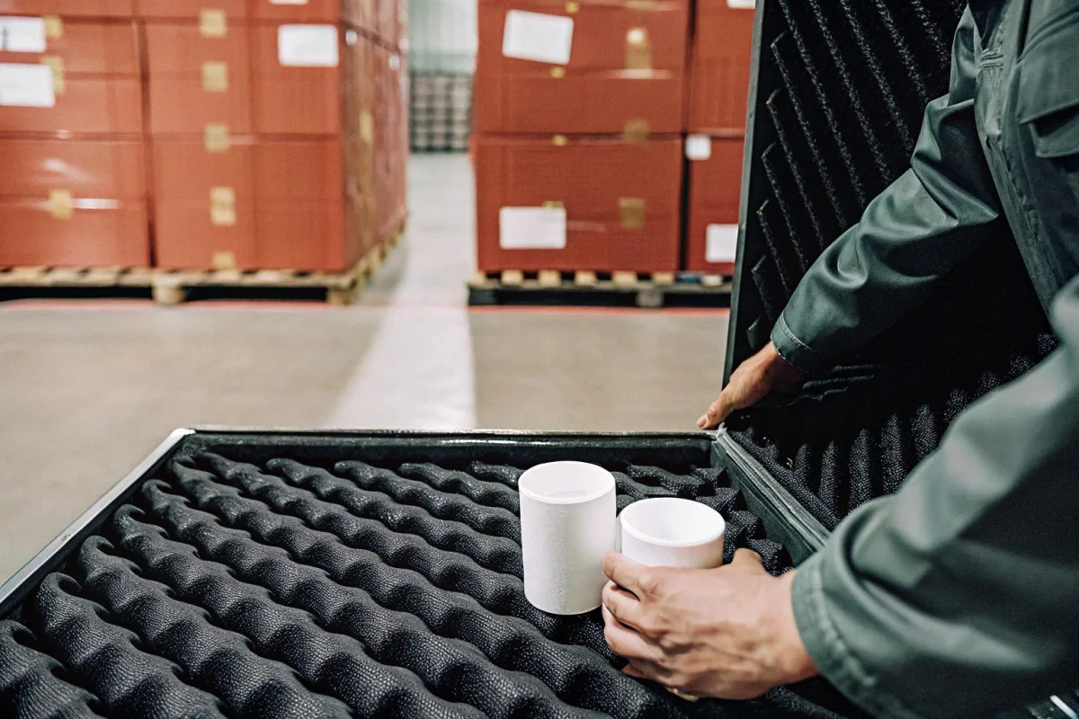 Maintaining consistent quality for private-label enamel mugs through regular supplier audits and specifications (ID#5)