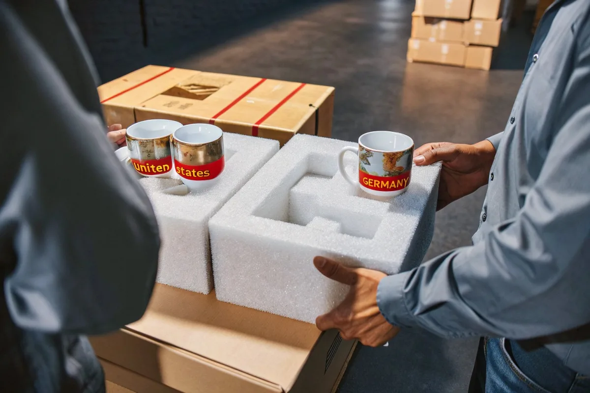Coordinating production and shipping schedules to ensure timely delivery of holiday enamel mug orders (ID#5)