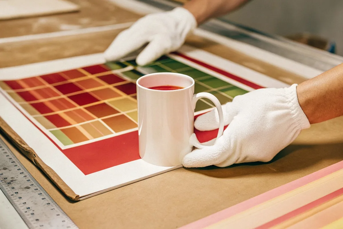 Enamel Mug Setup Fees Calculating setup and plate fees for full wrap custom enamel mug printing designs (ID#2)