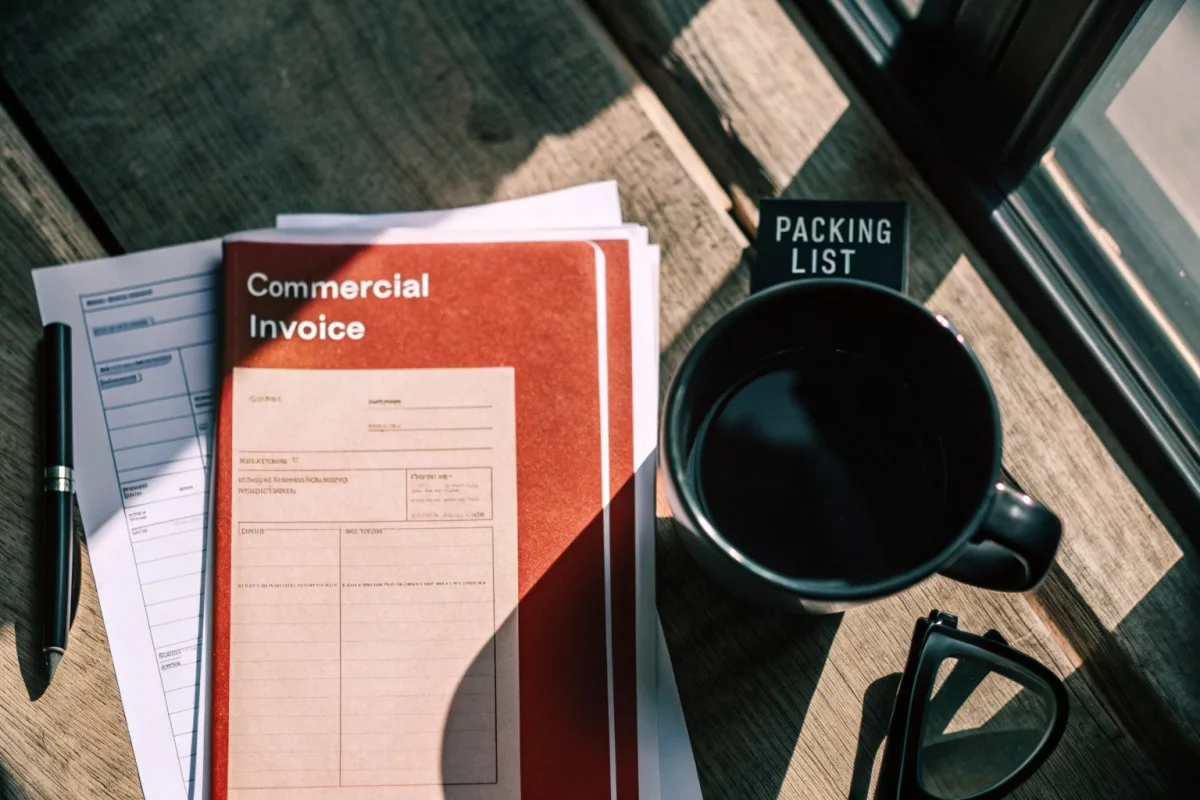 Required Customs Clearance Documents Essential documents like commercial invoice and ISF for enamel mug customs clearance from China (ID#2)