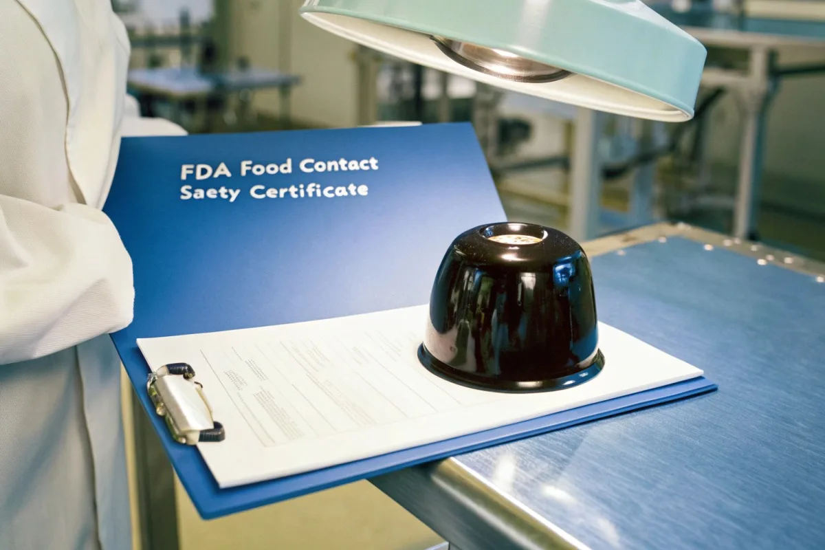 FDA Food Safety Standards FDA food safety compliance and lab testing for lead and cadmium in enamelware (ID#4)